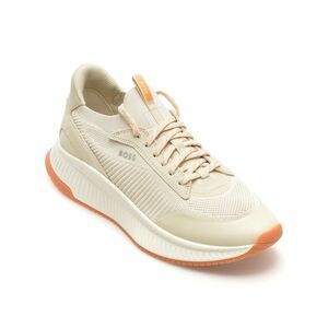 Pantofi sport BOSS albi, 89041, din material textil imagine