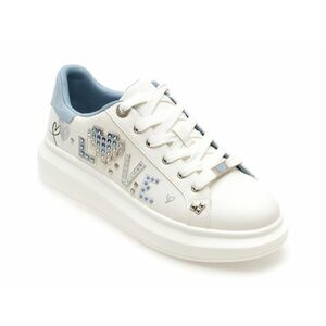 Pantofi casual ALDO albi, 13706561, din piele ecologica imagine