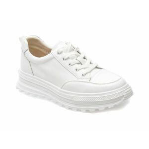 Pantofi casual FLAVIA PASSINI albi, 49, din piele naturala imagine