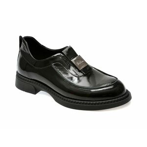 Pantofi casual GRYXX negri, 381100, din piele naturala lacuita imagine