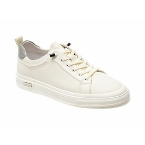 Pantofi casual EPICA albi, 37101, din piele naturala imagine