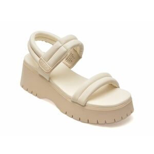 Sandale casual ALDO albe, 13567179, din piele ecologica imagine