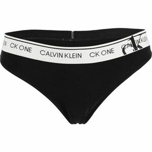 Calvin Klein FADED GLORY-THONG Bikini tanga damă, negru, mărime imagine