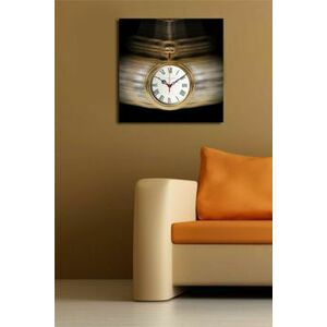 Ceas decorativ de perete Clock Art, 228CLA1668, Multicolor imagine