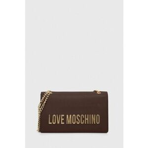 Love Moschino poseta culoarea maro imagine