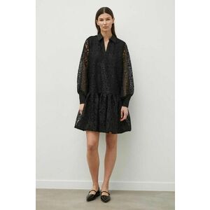 Bruuns Bazaar rochie AmbrosiaBBAvril dress culoarea negru, mini, evazati, BBW3835 imagine