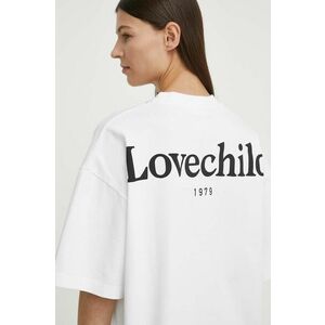 Lovechild tricou din bumbac femei, culoarea alb, 24-2-505-2000 imagine