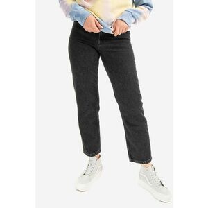A.P.C. jeans din bumbac Martin F high waist COETA.F09122-BLACK imagine