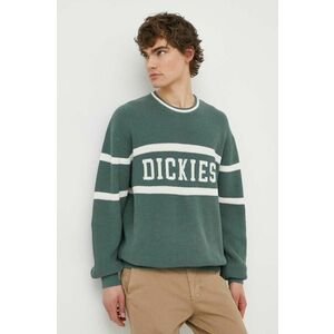 Dickies pulover de bumbac MELVERN culoarea verde, DK0A4YMC imagine