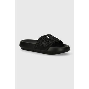 MICHAEL Michael Kors papuci Splash Slide femei, culoarea negru, 40S4SPFA1D imagine