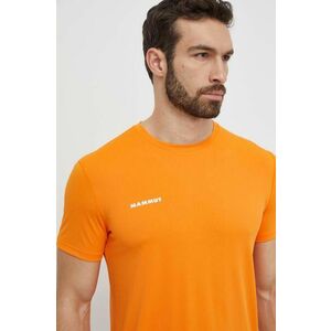 Mammut tricou sport culoarea portocaliu, neted imagine