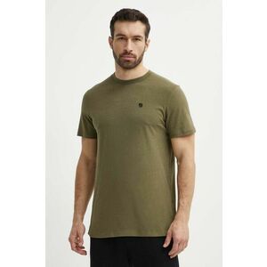 Fjallraven tricou Hemp Blend barbati, culoarea verde, cu imprimeu, F12600215 imagine