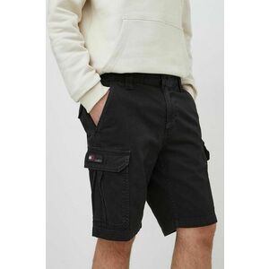 Tommy Jeans pantaloni scurti jeans barbati, culoarea negru, DM0DM18809 imagine