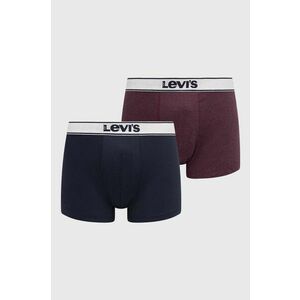 Levi's boxeri 2-pack barbati, culoarea violet imagine