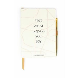 Designworks Ink notepad Gratitude Journal - Brings You Joy imagine