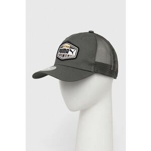 Puma șapcă culoarea negru, cu imprimeu 24046 imagine