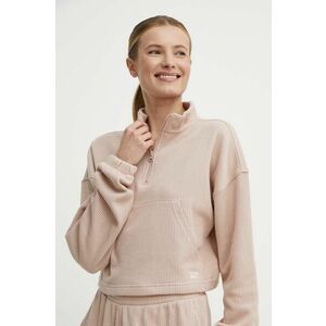 Reebok Classic bluza Wardrobe Essentials femei, culoarea roz, neted, 100075337 imagine