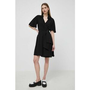 Karl Lagerfeld rochie culoarea negru, mini, evazati imagine