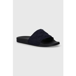 Karl Lagerfeld papuci KONDO barbati, culoarea albastru marin, KL70014 imagine