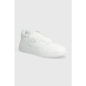 Lacoste sneakers din piele Lineshot Leather Tonal culoarea alb, 46SMA0110 imagine