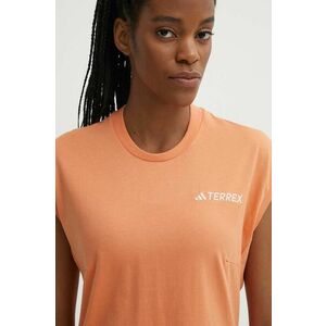 adidas TERREX tricou Xploric Logo femei, culoarea portocaliu, IN4622 imagine