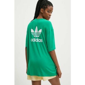adidas Originals tricou femei, culoarea verde, IR8063 imagine