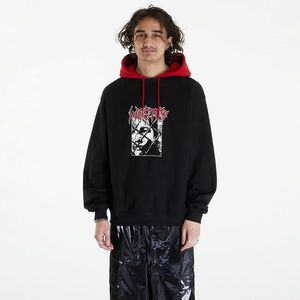 Wasted Paris Hoodie Telly Wire Black/ Fire Red imagine