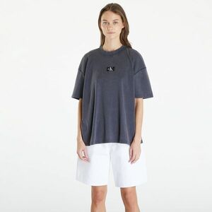 Calvin Klein Jeans Washed Rib Label T-Shirt Boy Gray imagine