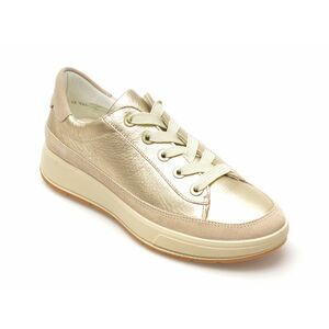 Pantofi ARA aurii, 54311, din piele naturala imagine
