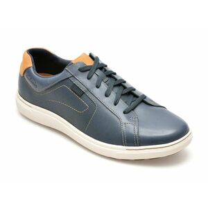 Pantofi casual CLARKS bleumarin, MAPSTONE LACE, din piele naturala imagine