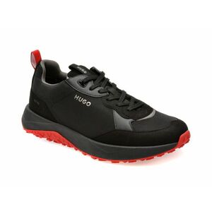 Pantofi sport HUGO negri, 43791, din material textil imagine