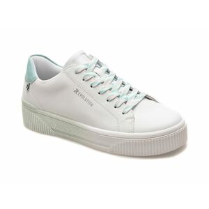 Pantofi casual RIEKER albi, W0704, din piele ecologica imagine