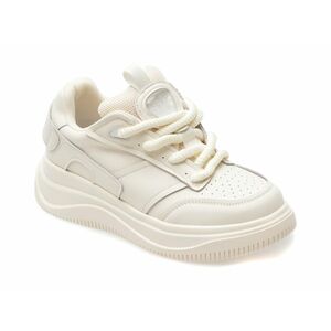 Pantofi casual FLAVIA PASSINI albi, 230939, din piele naturala imagine