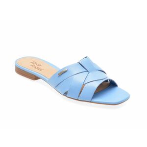 Papuci casual FLAVIA PASSINI albastri, 356601, din piele naturala imagine