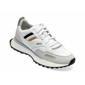 Pantofi sport BOSS albi, 8280, din piele ecologica imagine