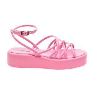 Sandale casual IMAGE roz, 6892319, din piele naturala imagine
