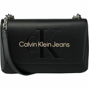 Calvin Klein SCULPTED EW FLAP CONV25 MONO Geantă pentru femei, negru, mărime imagine