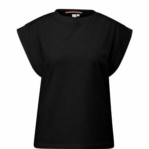 s.Oliver Q/S T-SHIRT Tricou pentru femei, negru, mărime imagine