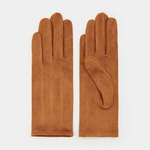 Mohito - Mănuși din imitație de piele întoarsă - Maro imagine