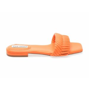 Papuci casual Steve Madden portocalii, ALLURE, din piele ecologica imagine