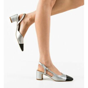 Pantofi dama Oder Argintii imagine