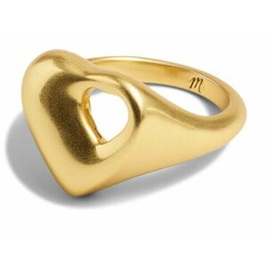 Bijuterii Femei Madewell Cutout Heart Signet Ring Vintage Gold imagine