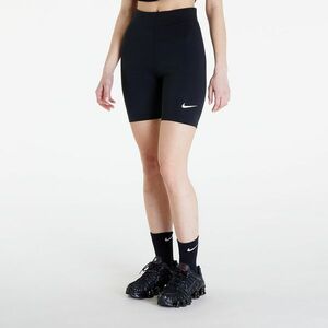 Nike Sportswear Classics Women's High-Waisted 8" Biker Shorts Black/ Sail imagine