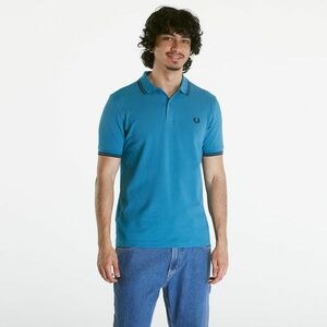 FRED PERRY Twin Tipped Shirt Ocean/ Navy imagine