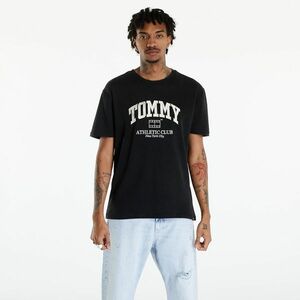 Tommy Jeans Varsity Logo T-Shirt Black imagine