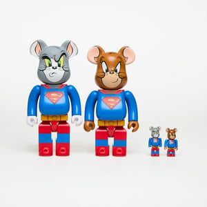 Medicom Toy BE@RBRICK Tom & Jerry As Superman 100% & 400% Set imagine