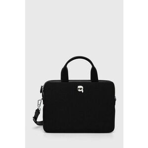 Karl Lagerfeld geanta laptop culoarea negru imagine