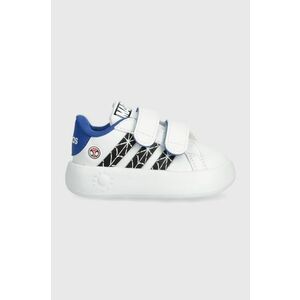 adidas sneakers pentru copii x Marvel, GRAND COURT SPIDER-MAN CF I culoarea alb imagine