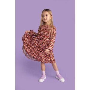Coccodrillo rochie din bumbac pentru copii mini, evazati imagine