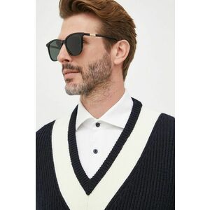 Gucci ochelari de soare barbati, culoarea negru imagine